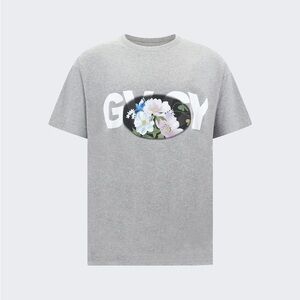 GIVENCHY BOXY FLORAL TEE
LIGHT GREY MELANGE